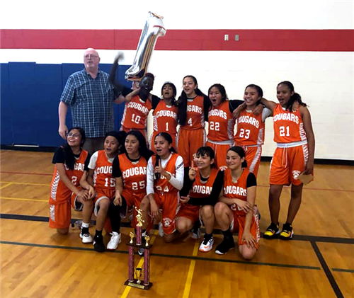 the orangewood girls basketball team